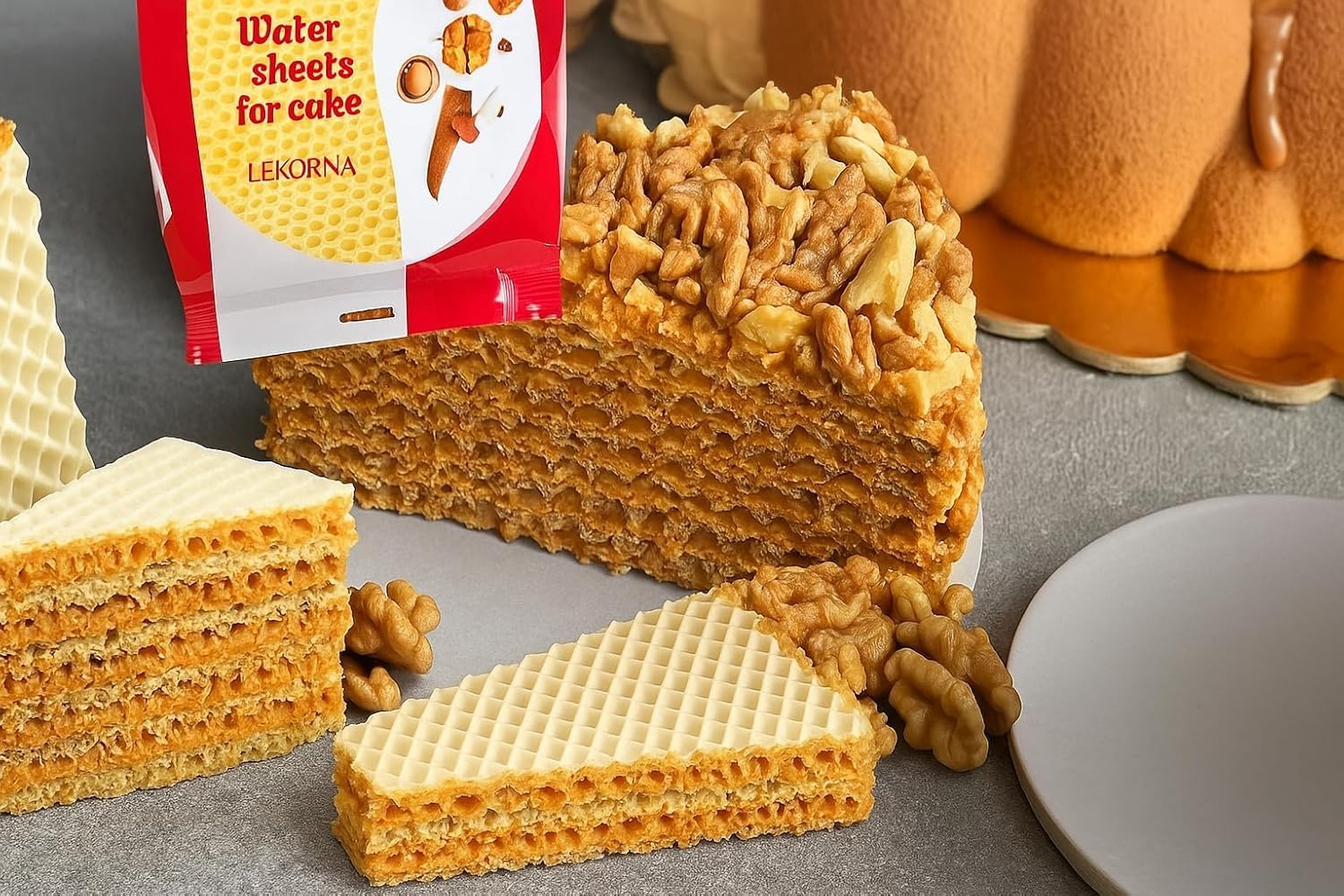 2 pack Tort Wafers "Classic"