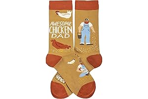Awesome Chicken Dad Socks
