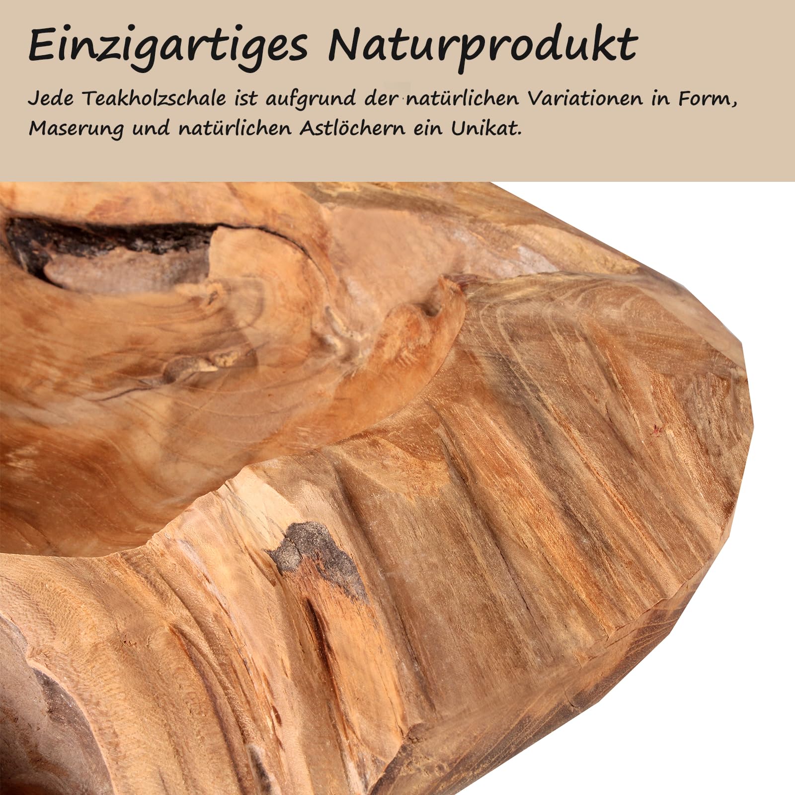 Adventskranz Modern – Kerzenhalter aus Holz für die Adventszeit 30CM - 35CM | Adventskranz mit 4 Kerzenhaltern, vielseitig als Schlüsselschale, Teelichthalter und dekorative Holzschale