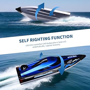 Amazon.com: XDJXWJN 14 inch Big RC Boat Remote Control Boat for