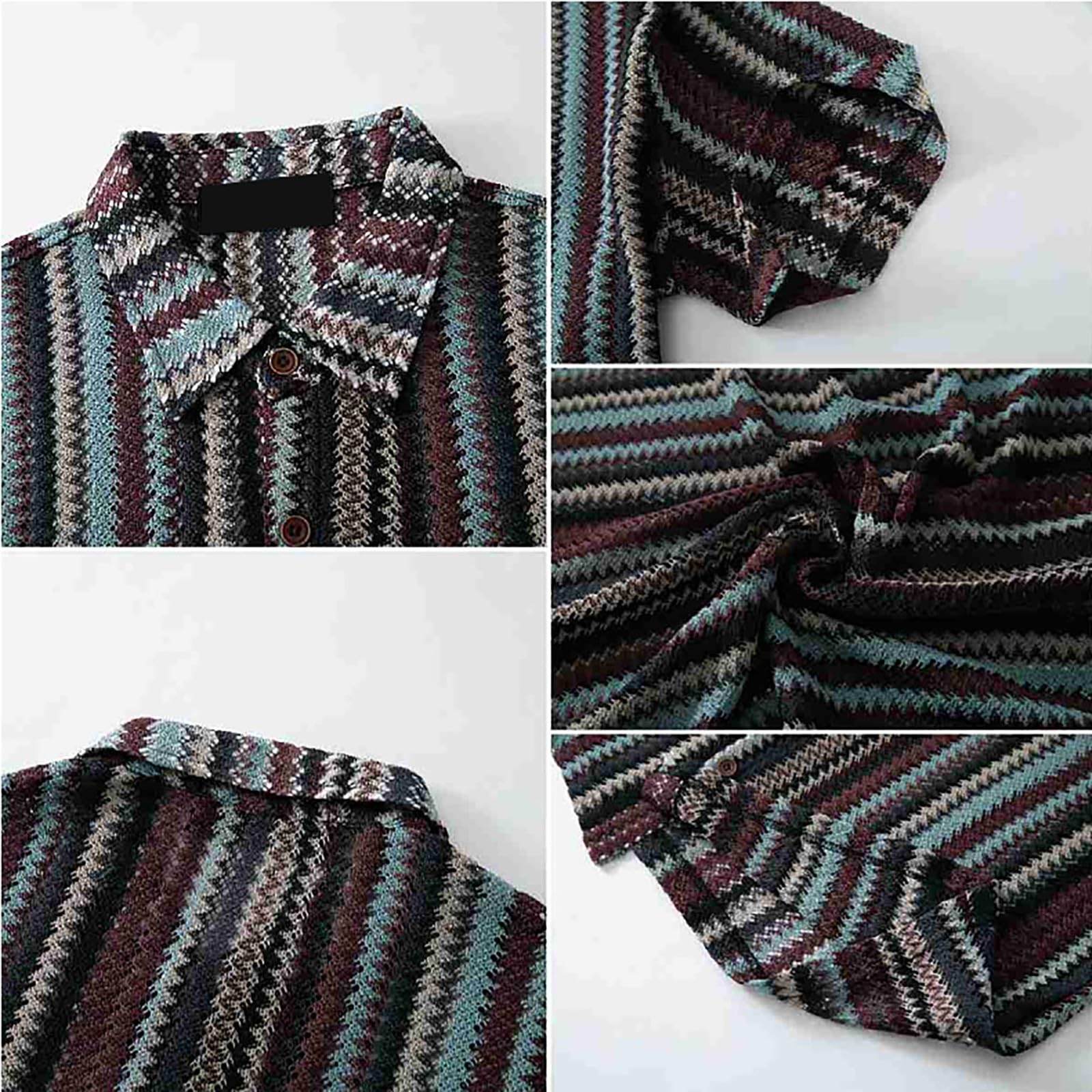 WINWUQB Chemise à manches courtes boutonnée pour homme - Chemise de plage décontractée et légère - Style hawaïen - Hauts d'été