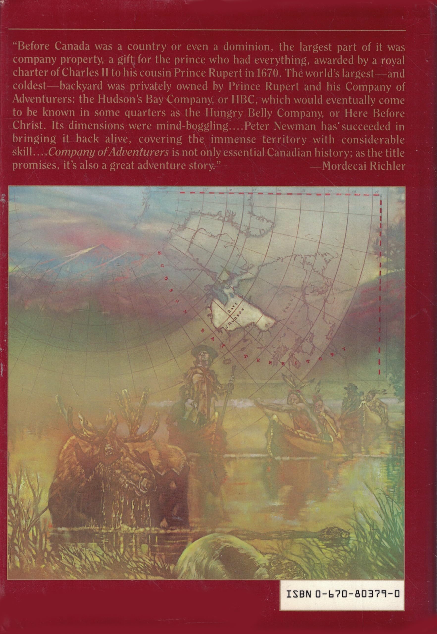 Company Of Adventurers, Volume 1 [Hardcover] Newman, Peter C. - PT01