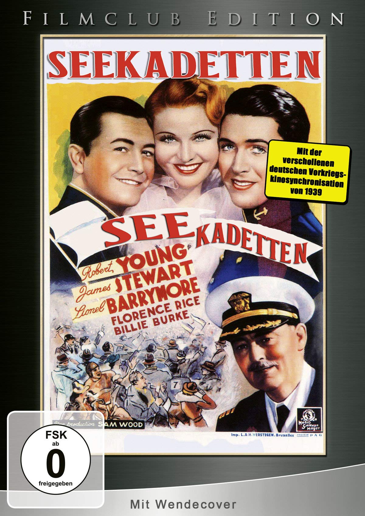 DVD Seekadetten Filmclub Edition 74 de Alemania para Coleccionistas