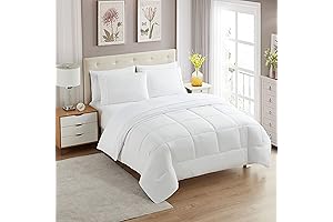 Sweet Home Collection: Epitome of Twin-Sized Comfort with Downy-Soft Comforter and Microfiber Sheets