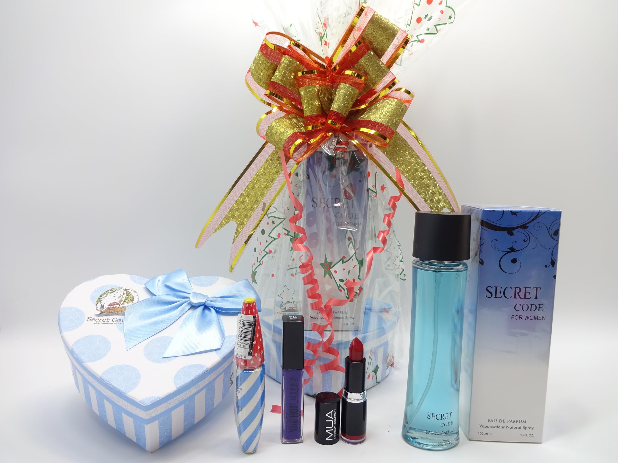 Kit de parfum et maquillage Secret Code : coffret cadeau de luxe pour elle - 5