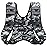 ZELUS Weighted Vest, 6lb/8lb/12lb/16lb/20lb/25lb/30lb Weight Vest for Men Women with Storage Pocket & Reflective Strips for Workout Strength Training Running Muscle Building, Gray Camo (12 lb)