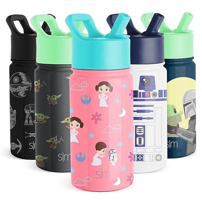 Buy Simple Modern Star Wars Princess Leia Water Bottle for Kids
