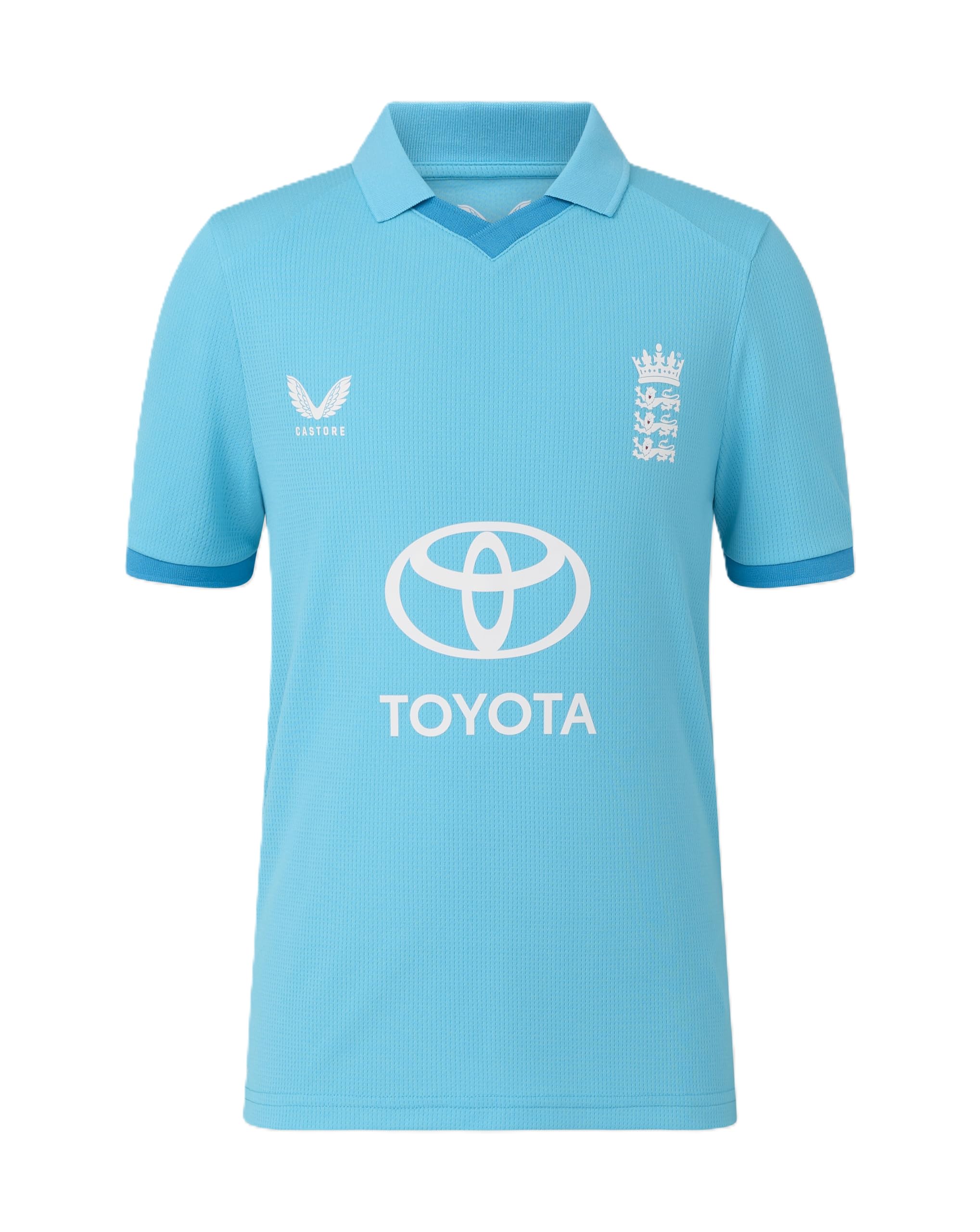 Castore Unisex Kids 26/27 England Cricket Odi Shirt Blue 11-12 (L)