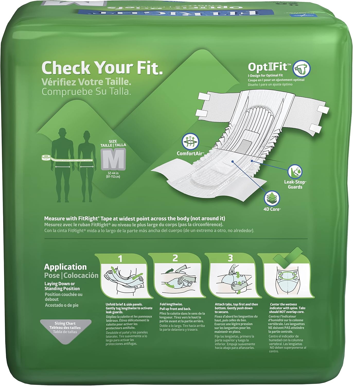 Review Product FitRight Ultra Adult Diapers, Disposable Incontinence Briefs with Tabs, Heavy Absorbency, Medium, 32-42, 4 packs of 20 (80 total) Black Friday - 40% OFF FitRight Ultra Adult Diapers, Disposable Incontinence Briefs with Tabs, Heavy Absorbency, Medium, 32-42, 4 packs of 20 (80 total)