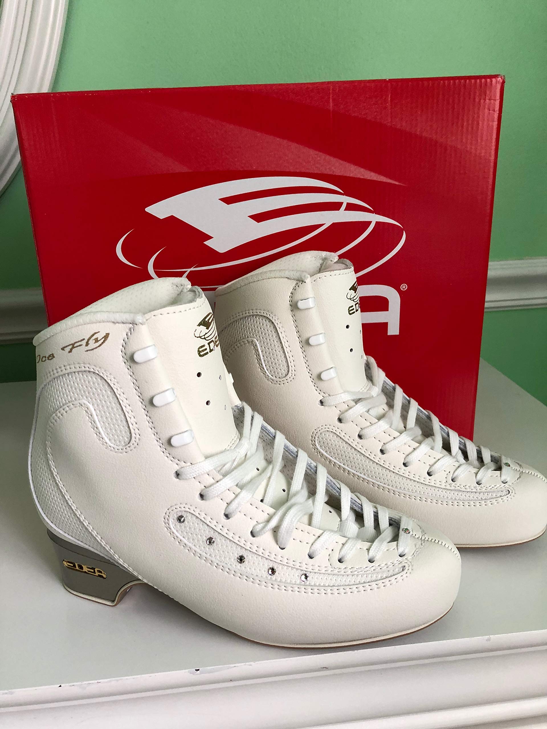 Edea Figure Skates Ice Fly (White)