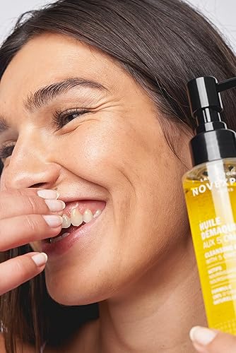 Miniatura 7 de Aceite limpiador con 5 omegas - Limpiador facial multifuncional - Elimina el maquillaje y las impurezas, renueva, restaura la piel - Limpieza