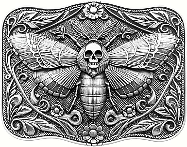 Cowboy Belt Buckle for Men Women Vintage Rodeo Texas Map 1836 Longhorn bull Western Belt Buckles