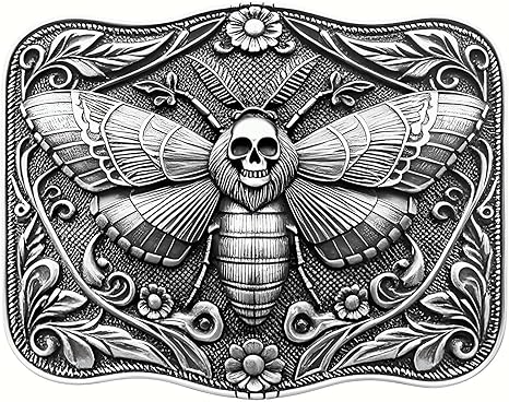 Cowboy Belt Buckle for Men Women Vintage Rodeo Texas Map 1836 Longhorn bull Western Belt Buckles