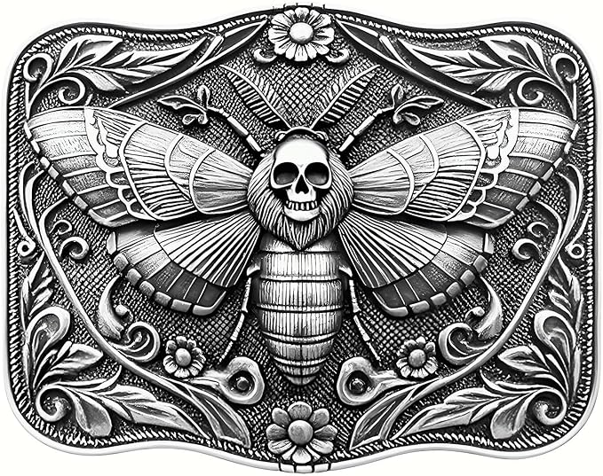 Cowboy Belt Buckle for Men Women Vintage Rodeo Texas Map 1836 Longhorn bull Western Belt Buckles