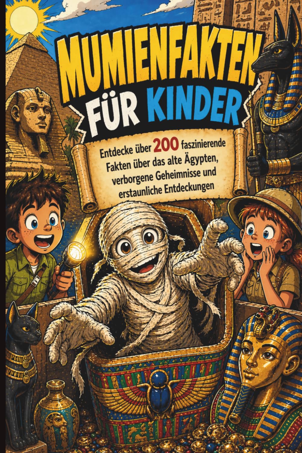 Mumienfakten für Kinder: Entdecke über 200 faszinierende Fakten über das alte Ägypten, verborgene Geheimnisse und erstaunliche Entdeckungen