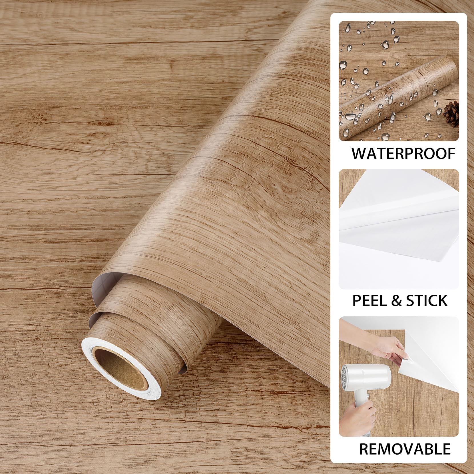 Light Wood Contact Paper
