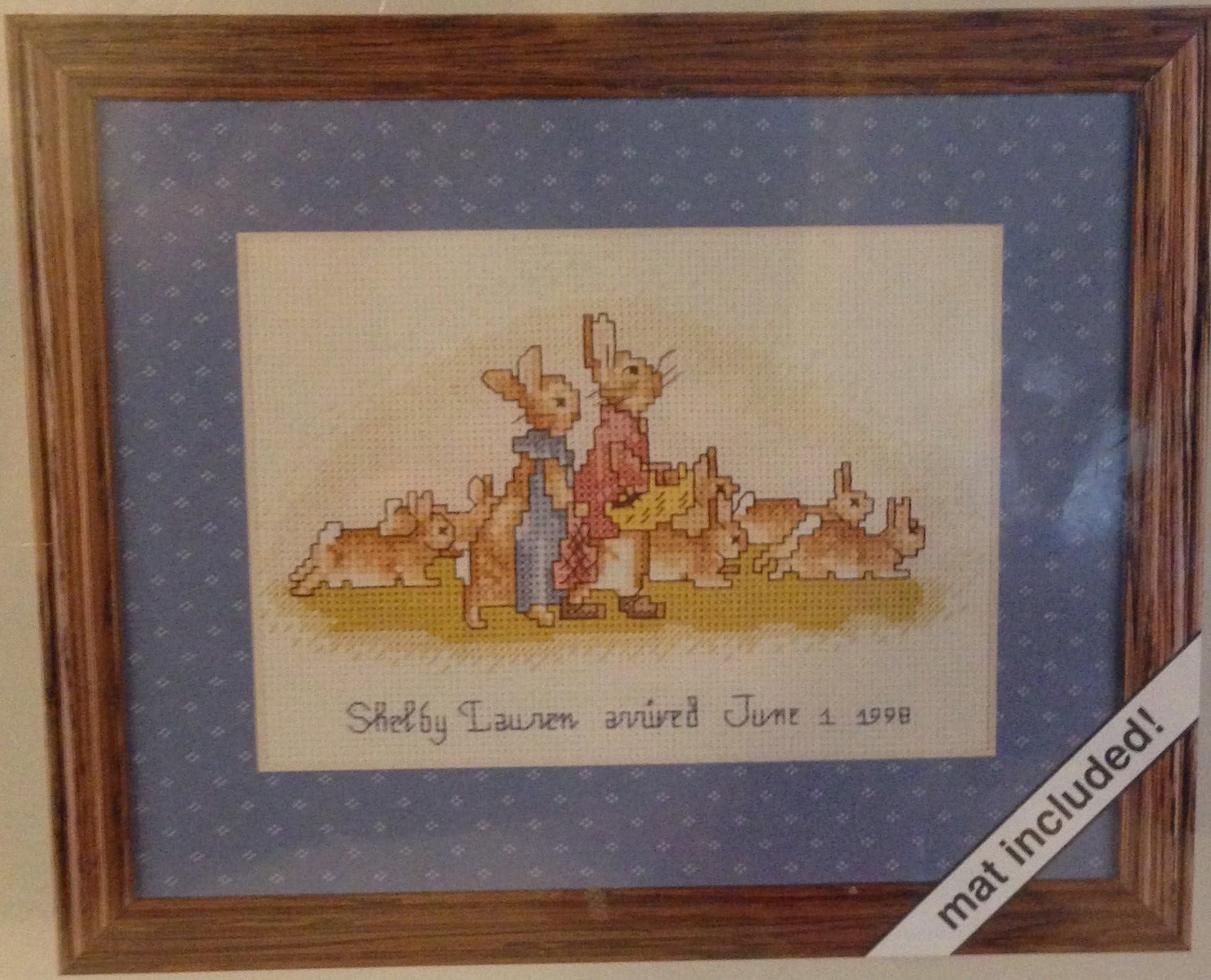 The Flopsy Bunnies Counted Cross Stitch Beatrix Potter