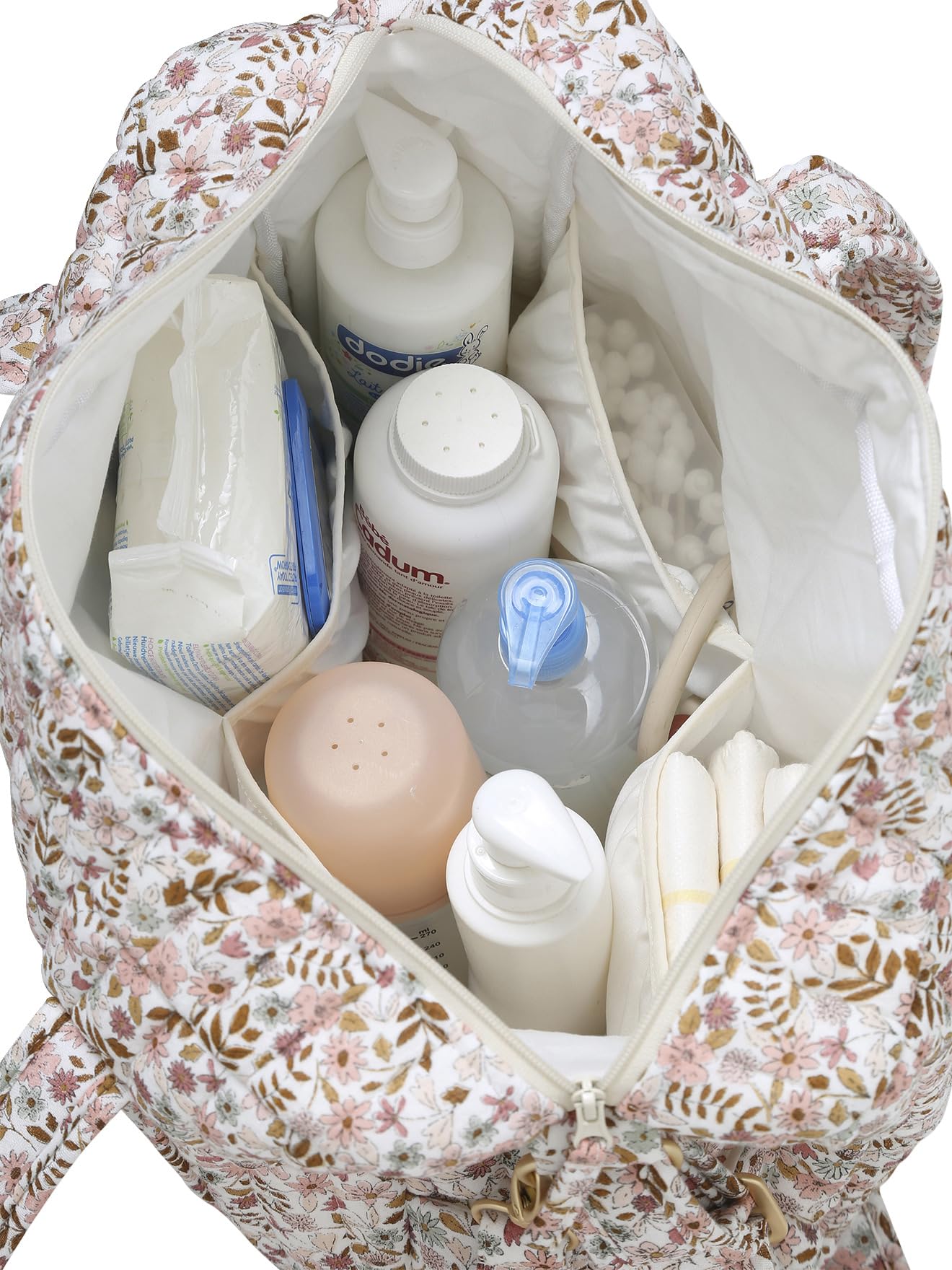 VERTBAUDET Sac à Langer en Gaze de Coton JOIOSA écru TU