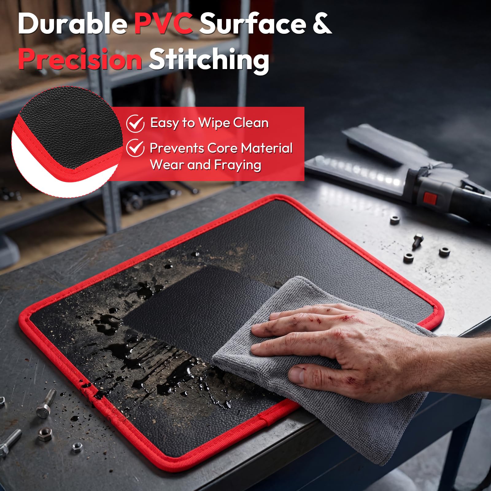 Magnetic Tool Mat - Keep Tools Organized! -5