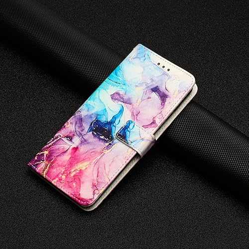 Miniatura 7 de Funda tipo cartera diseñada para iPhone 15 Plus con tarjetero  Funda con tapa de piel sintética con función atril doble magnética para mujeres y