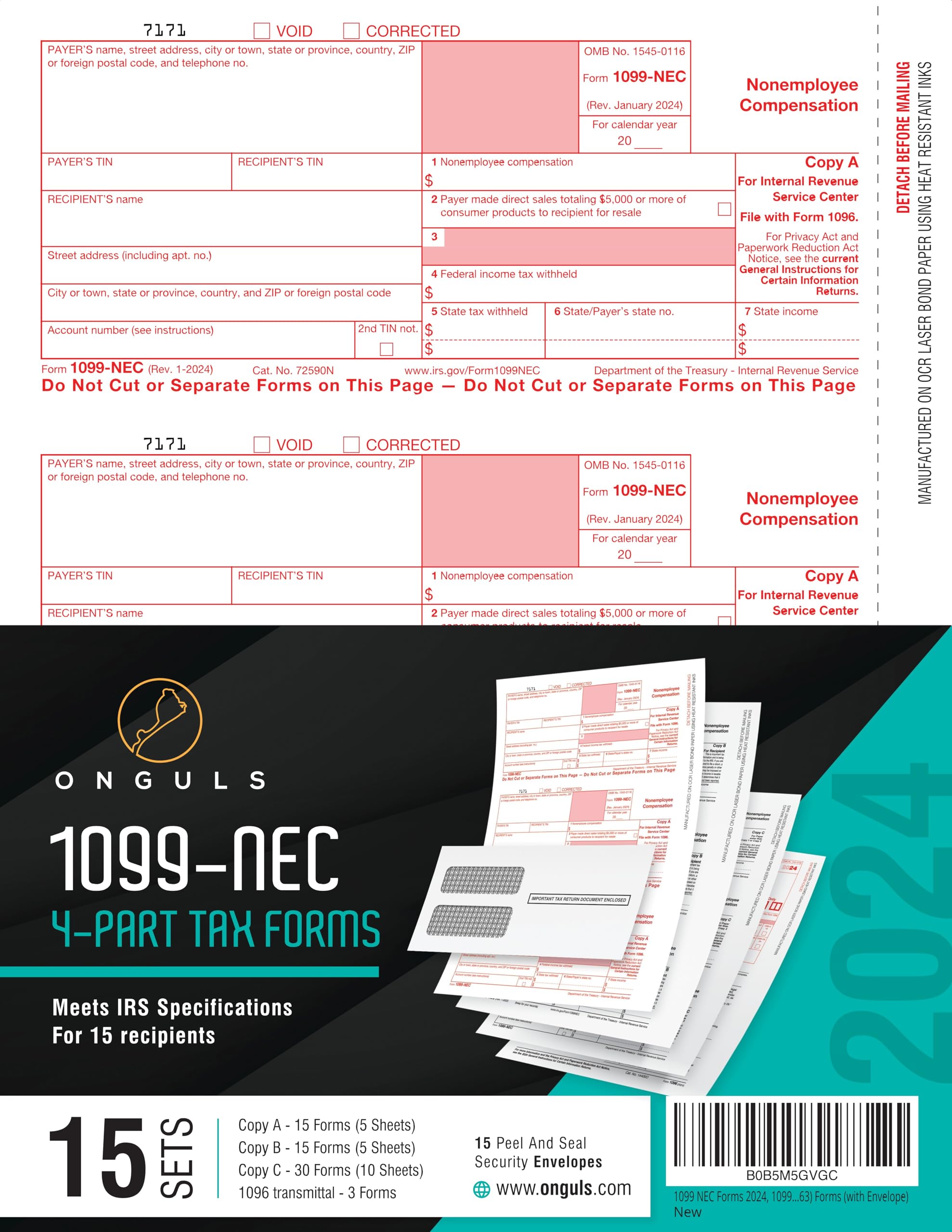 1099 Forms 2023 1099 MISC Forms 2023, 1099 MISC Laser Forms IRS ...