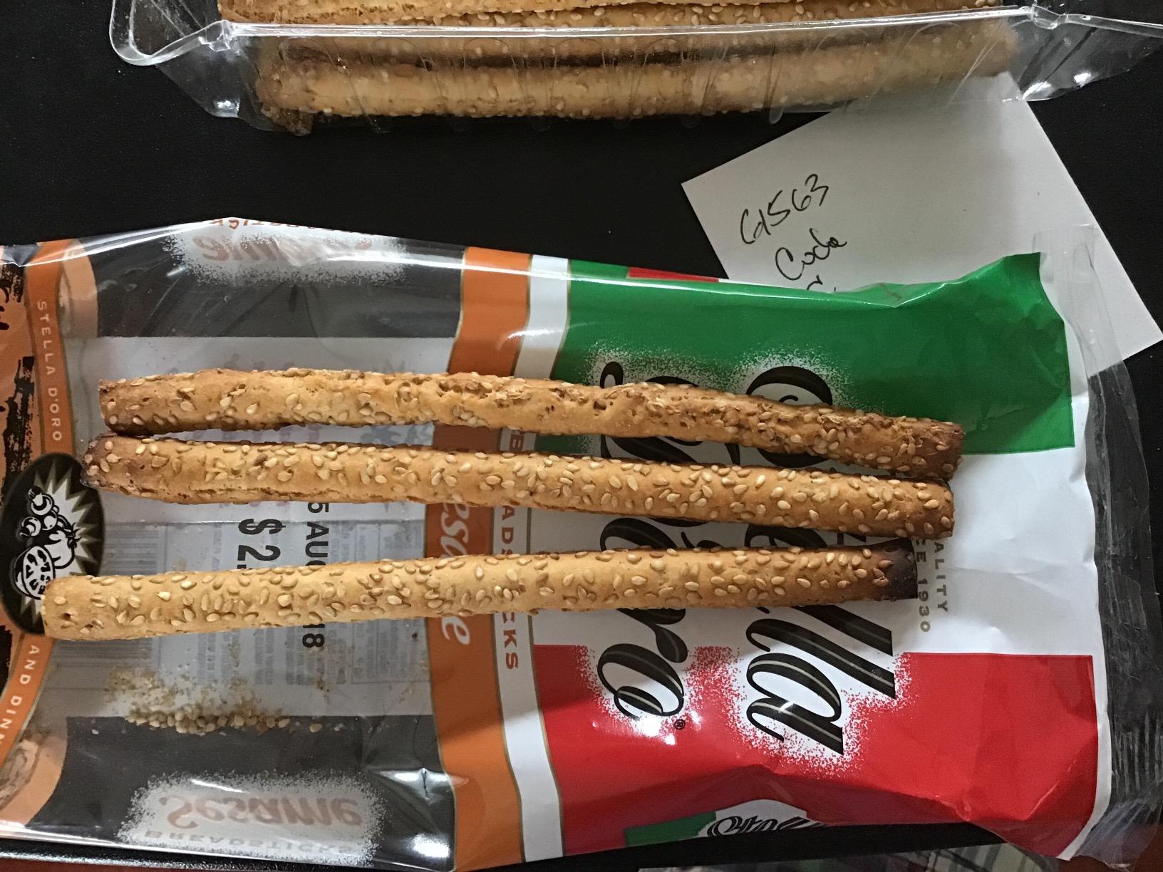 Stella D'oro Sesame Breadsticks, 6 Oz (Pack of 12