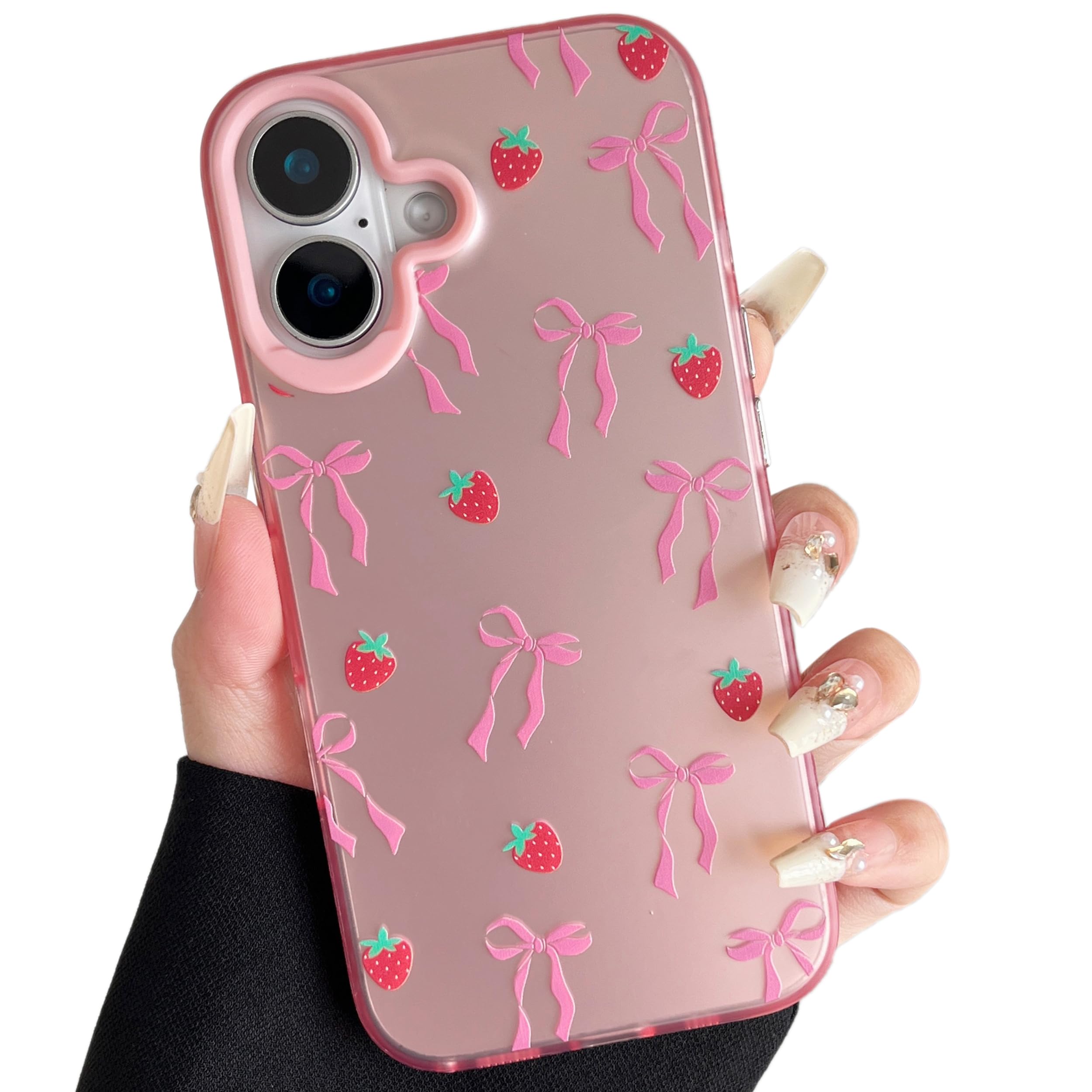 ZTOFERA Rosa IMD Handyhülle für iPhone