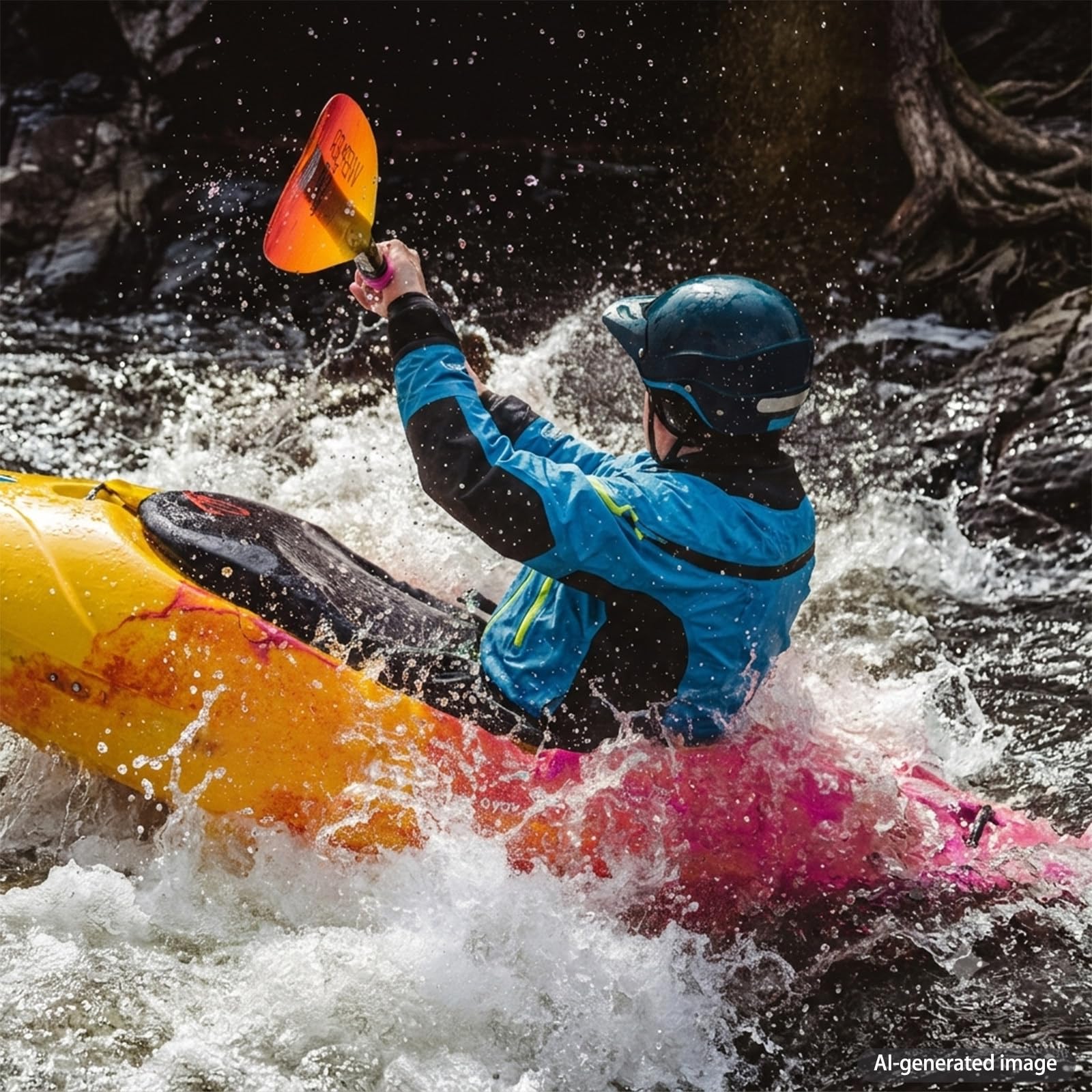 Muta Stagna Uomo 3 Strati Impermeabile Guarnizioni Lattice per Kayak Vela Pesca Paddle Canoa Nautica Gear