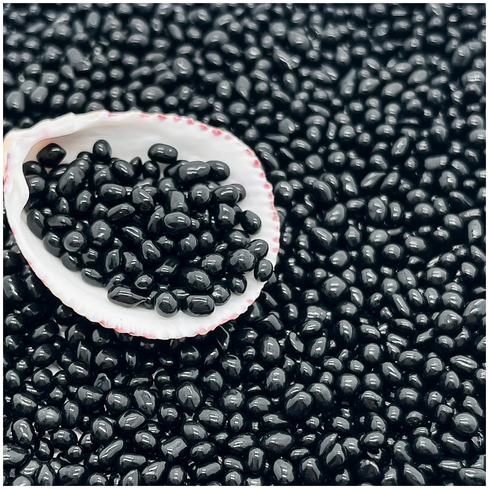 Dekosteine 3–12 mm Kristallsplitter, Fels, Kies, Stein, rau, Mini für Garten(40g,9-12mm)