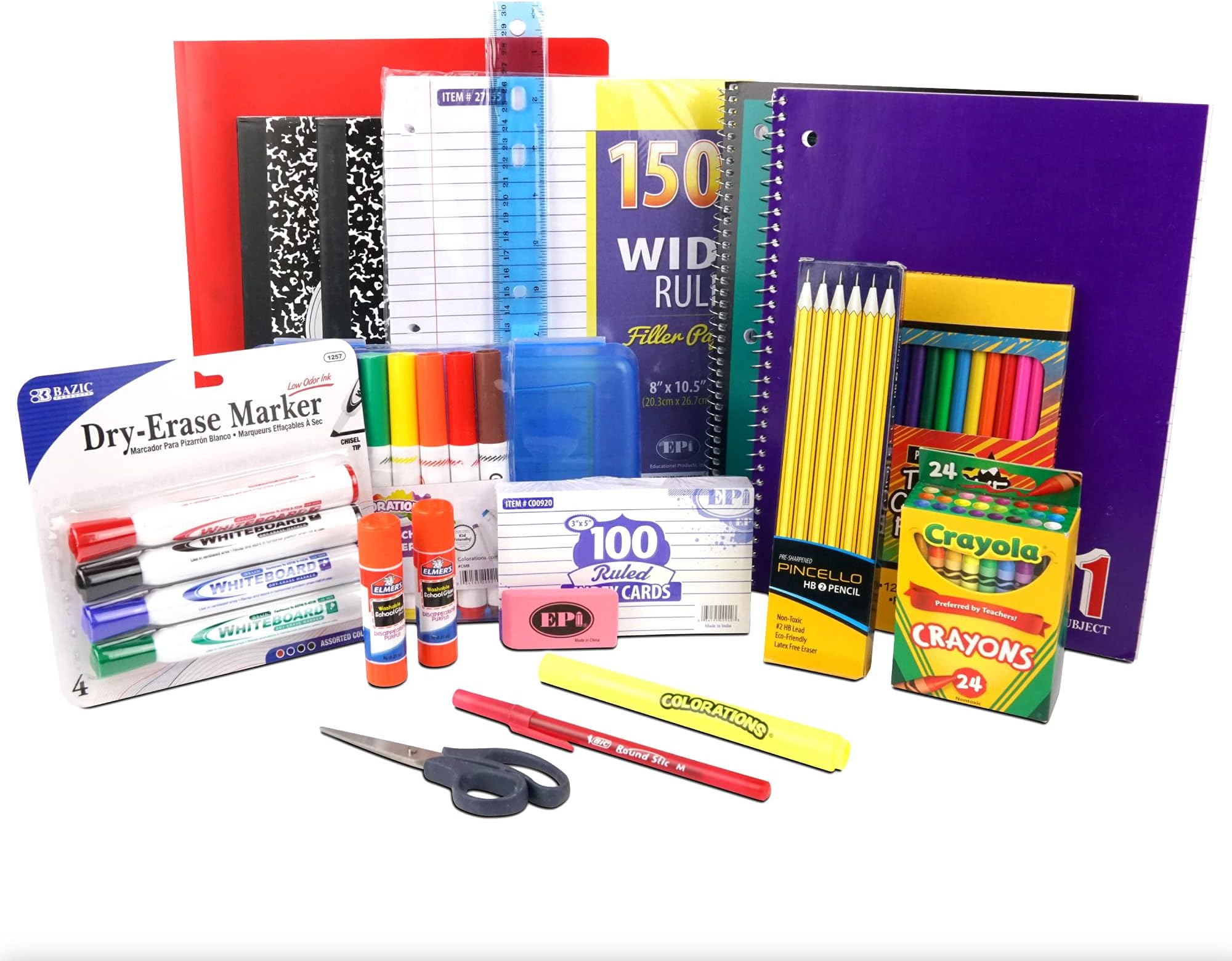 EPI Essential School Supply Kit for Second and Third Grade Students