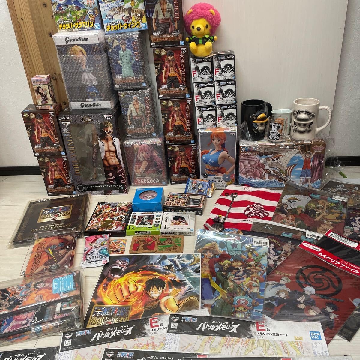 ワンピース ONE PIECE グッズ 大量 まとめ売り 一番くじ 下位賞 タオル 