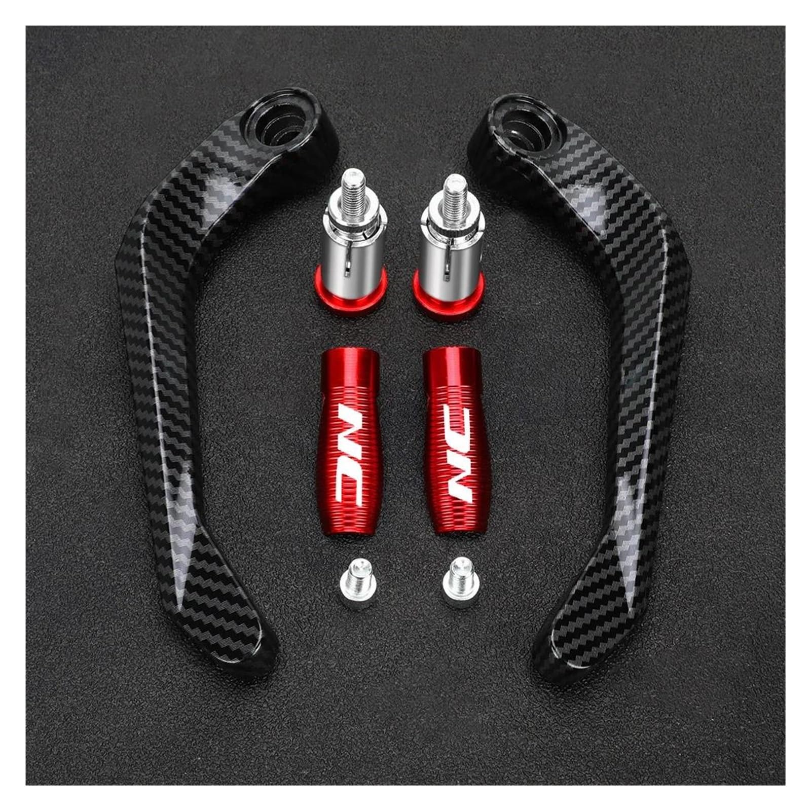 Yuhow Red Motorcycle Joystick Guards For Nc700 Nc750 Nc750s Nc750x Nc700s Nc700x Nc(Red)
