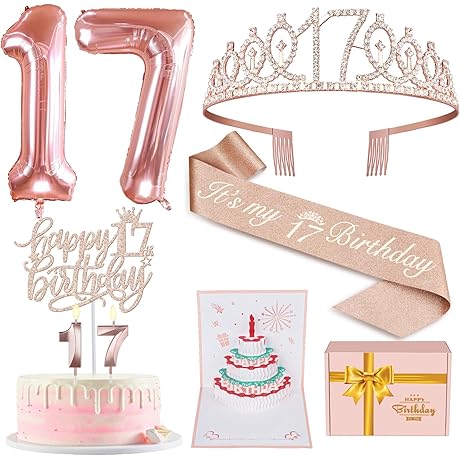 Sparkling 17th Birthday Decorations for an Unforgettable Celebration