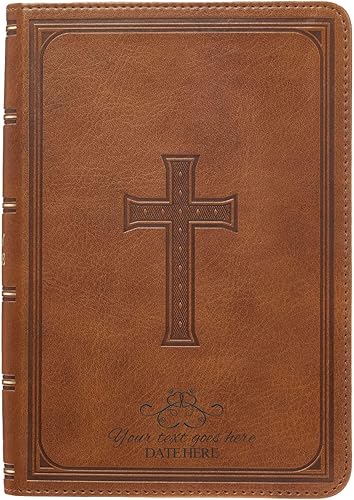 Biblia impresa grande KJV personalizada para ceremonia de boda, regalo de votos de fe cristiana, nombre, fecha, versículo de la Biblia  La versión