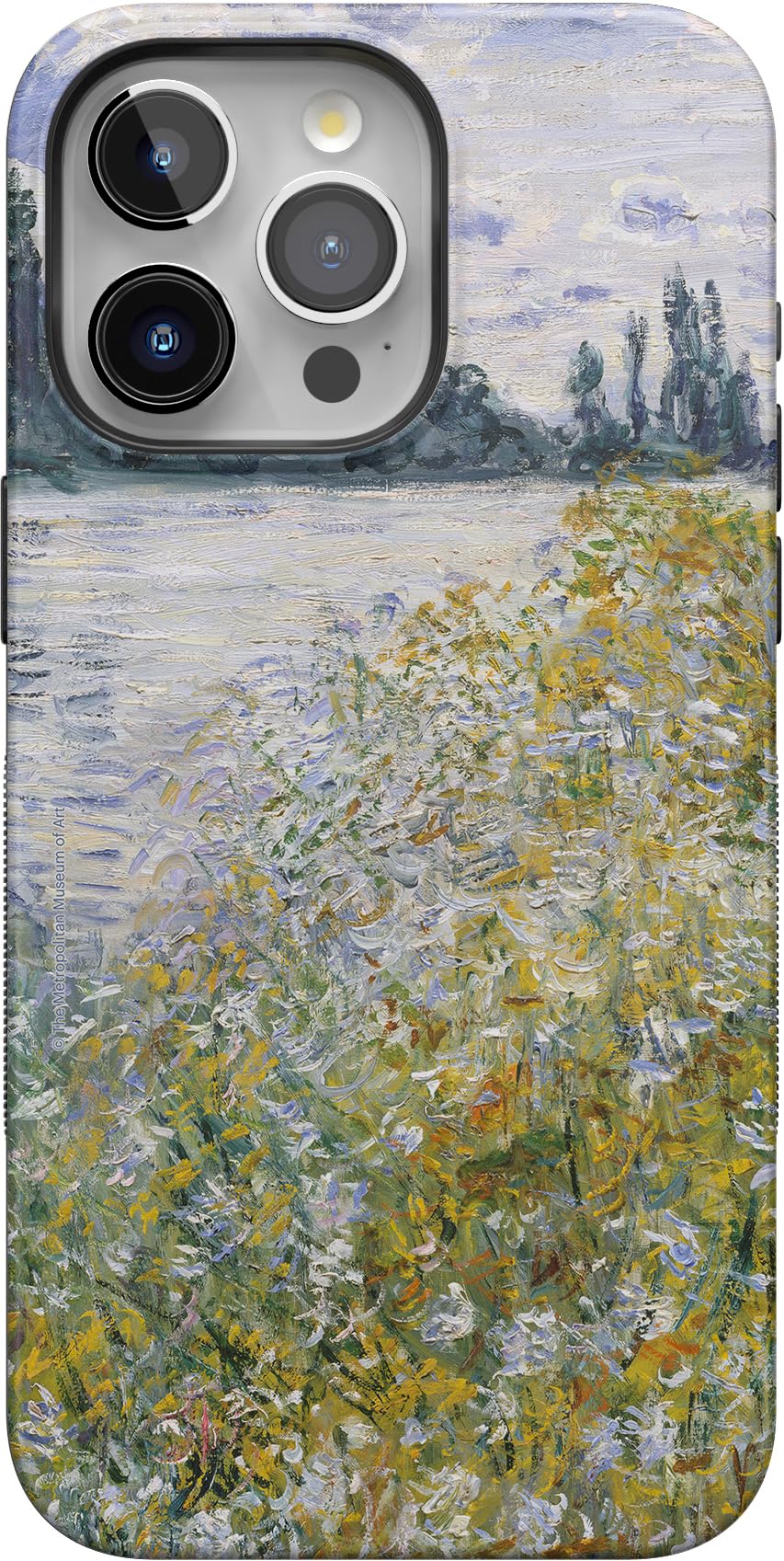 Casely iPhone 15 Pro Case | Monet's Summer Landscape | The Met Museum | Bold Protective Design | Compatible with MagSafe
