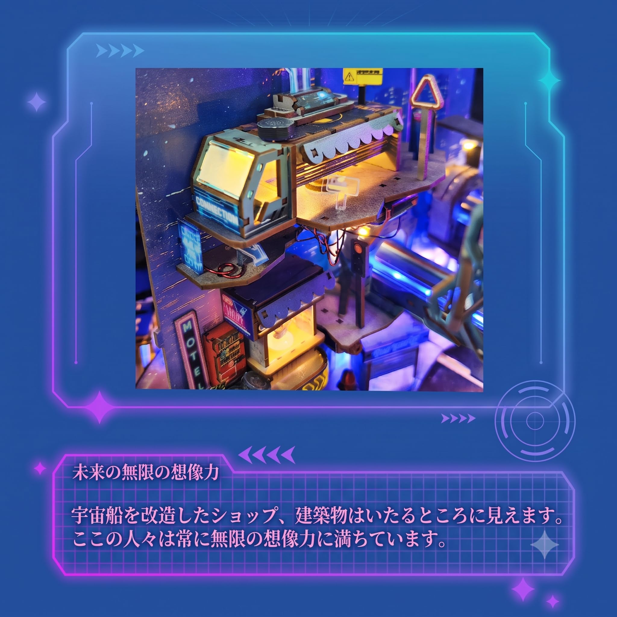 Amazon | ブックヌック キット 上級者 ドールハウス ミニチュアハウス