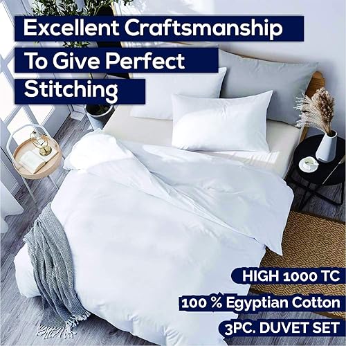 Miniatura 8 de Lujoso Castle Juego de sábanas de 1000 hilos de 4 piezas, súper suave, elegante y de alta calidad, 100% algodón egipcio, viene con bolsillo profundo