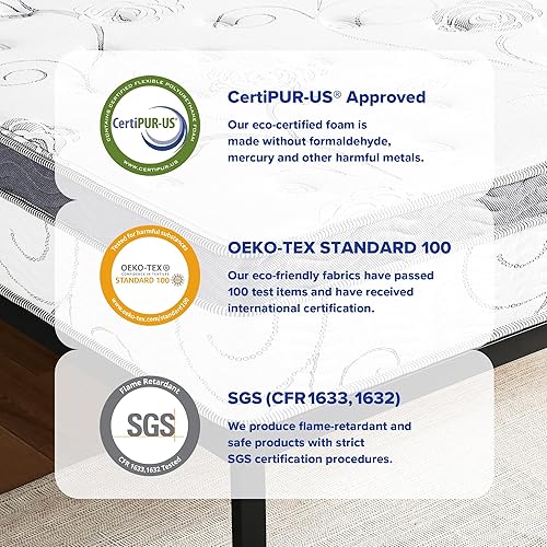 Miniatura 9 de Sleeplace 13 Euro Box Cool I Gel  espuma memoria suave parte superior colchón de resortes