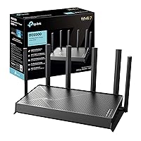 TP-Link Archer BE400 Router Wi-Fi 7 Dual-Band BE6500Mbps, 2.5G WAN