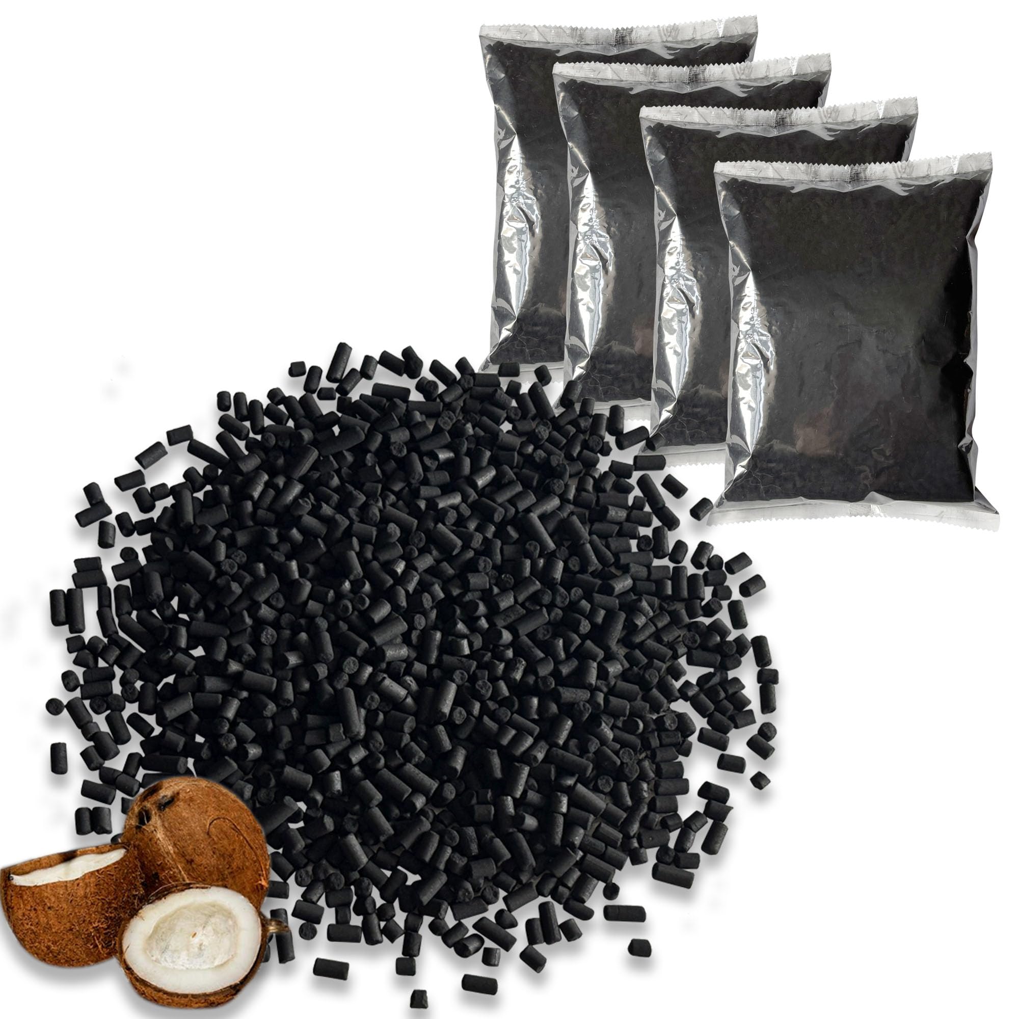 3 Pounds Replacement Activated Charcoal Compatible with Vitamix FC-50-SP Foodcycler Electric Composter, Odor Absorbing Filter Refills for Vitamix Kitchen Waste Composters