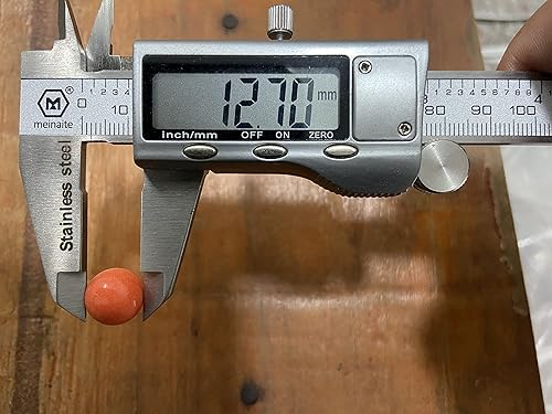 Miniatura 5 de 100 x 0.50 bolas de pintura reutilizables para entrenamiento y autodefensa, bolas de nailon duro sólido de calibre 50, munición para tiro al blanco