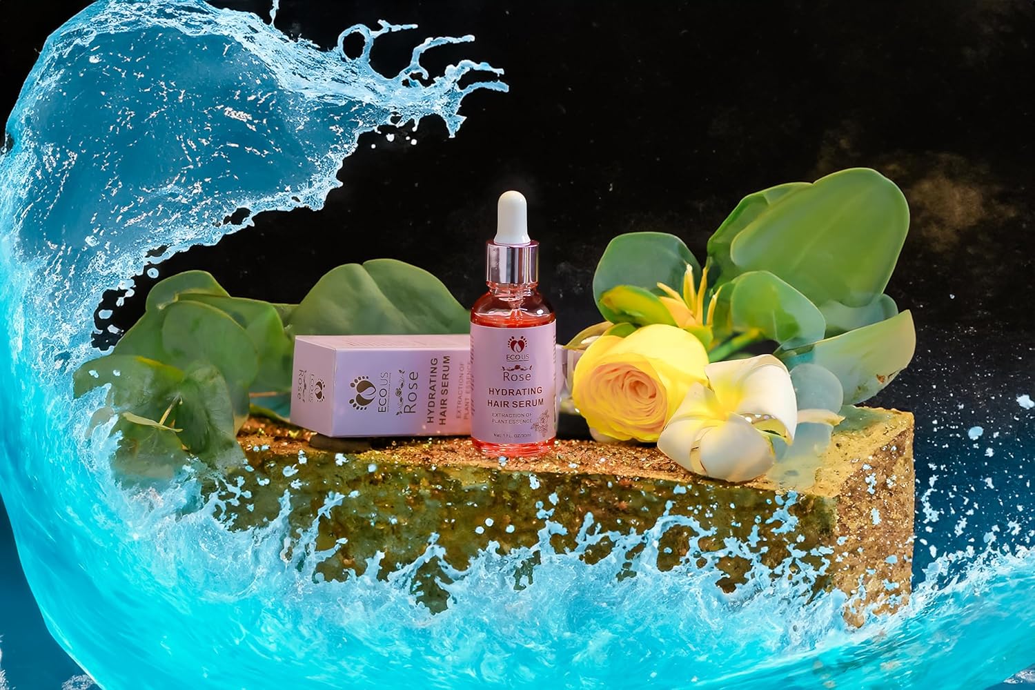 Rose Hydrating Hair Serum - Hair Serum For Hair Growth