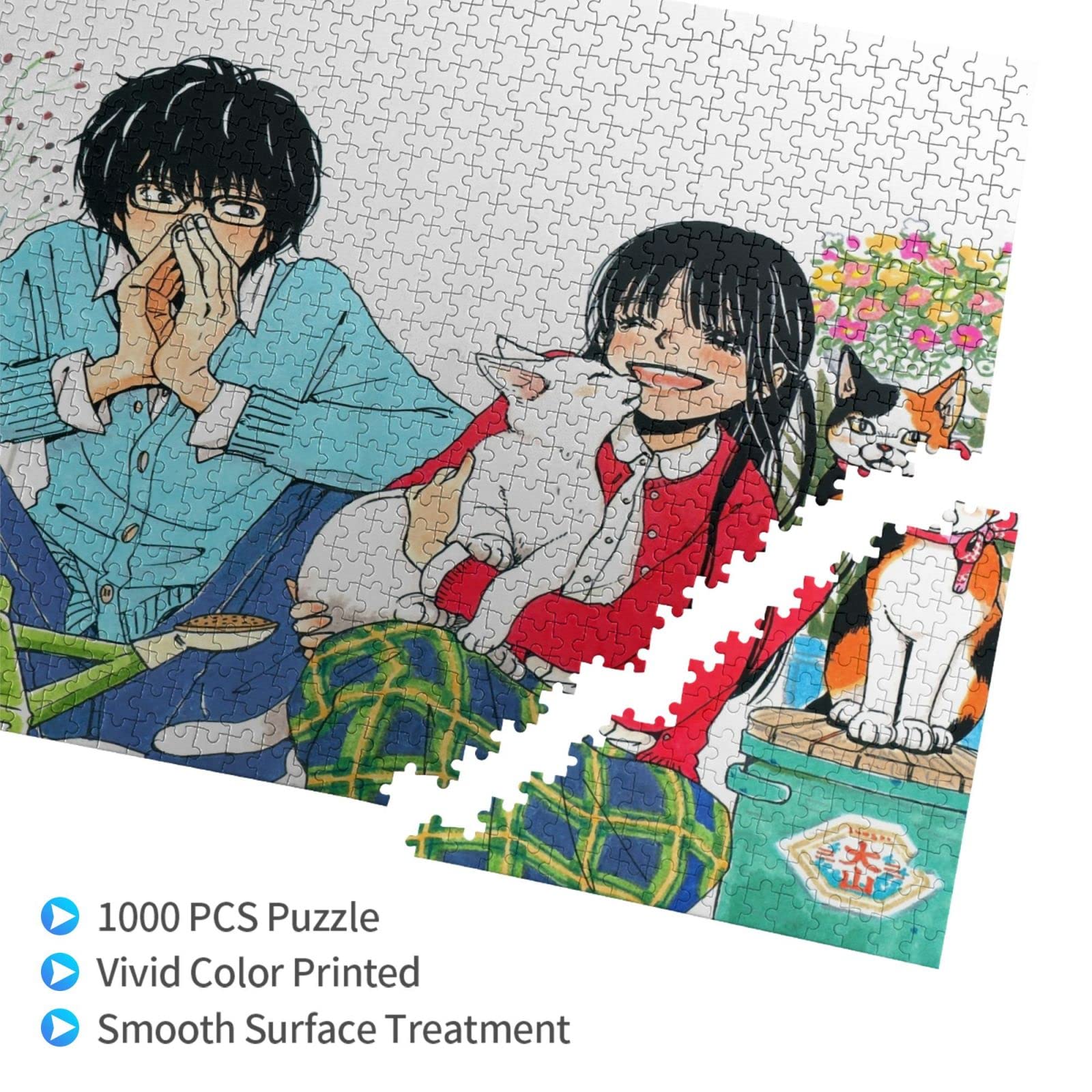 Amazon.co.jp: 3月のライオン 1000ピース 面白い パズル 娯楽遊戯盤 