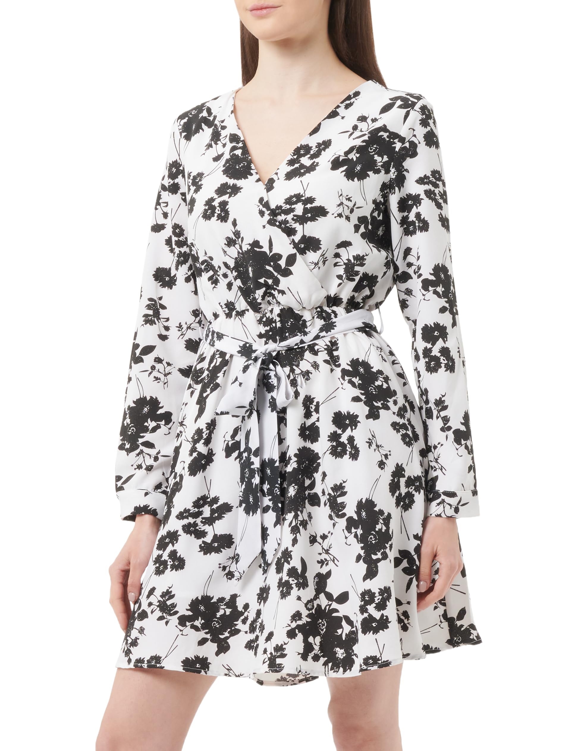 nascita Abito Midi con Stampa Floreale NAN Donna