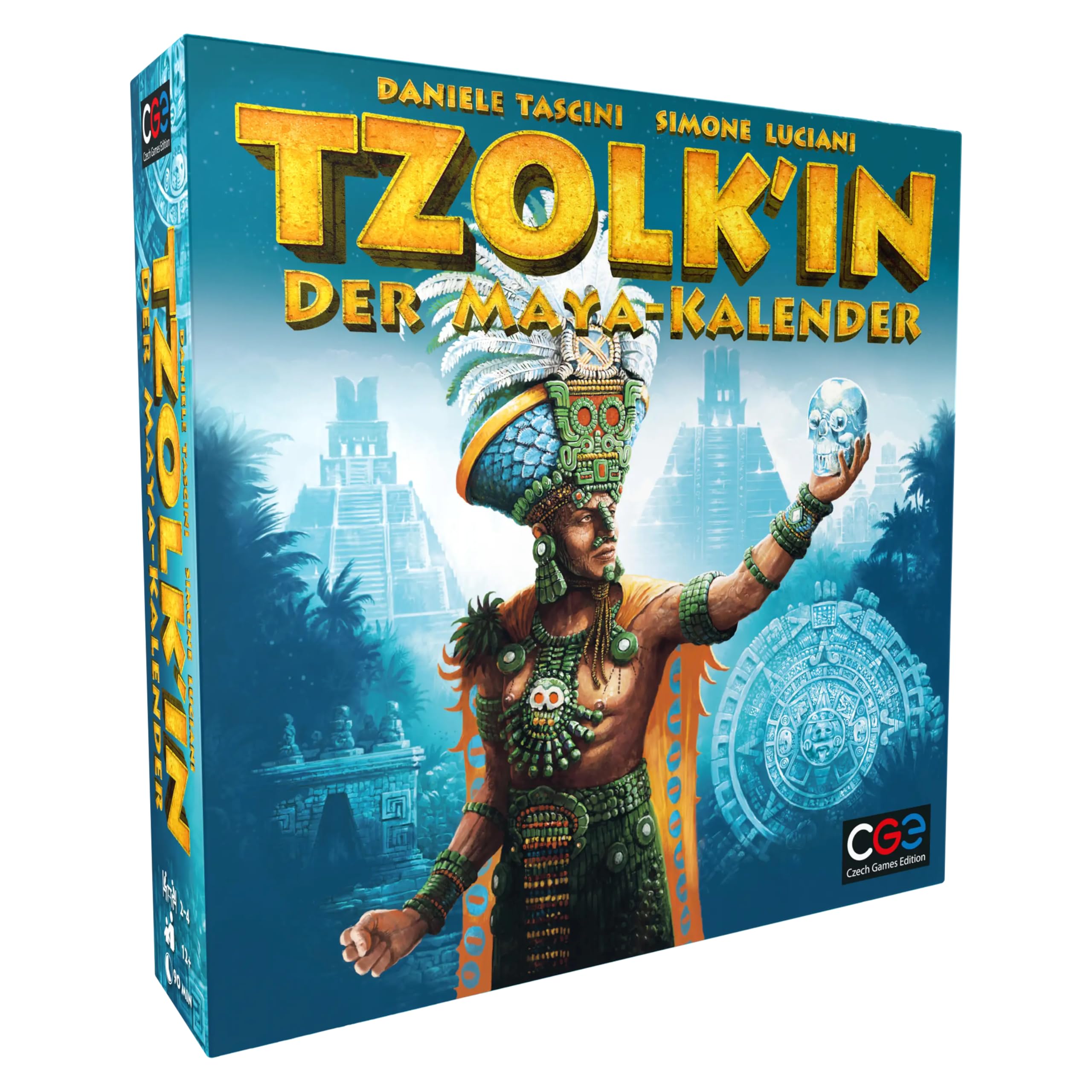 Heidelberger Spieleverlag CZ025OKT12 - Tzolk'in, Der Maya-Kalender, Juego de Estrategia [Importado de Alemania]