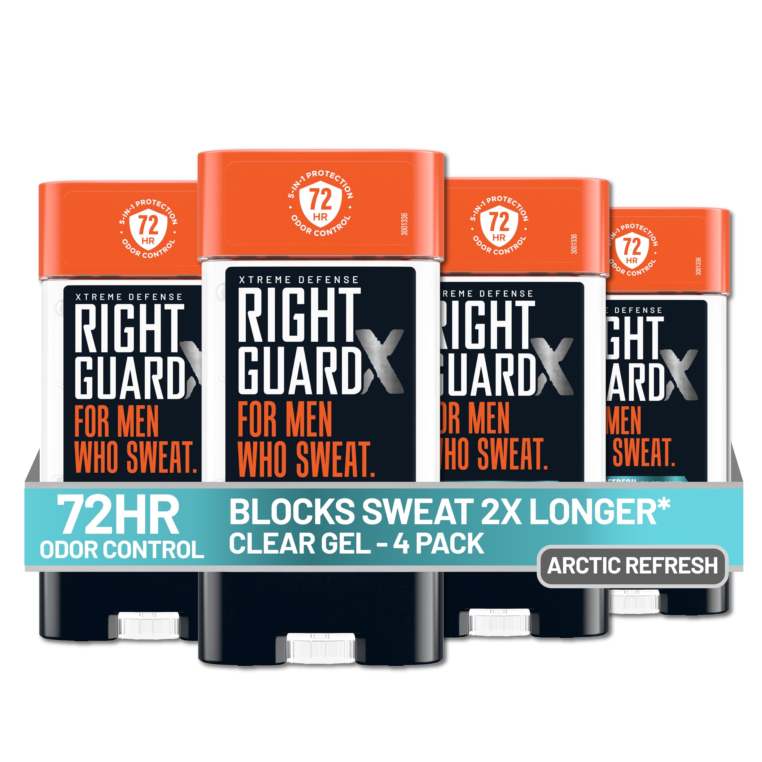 Right Guard Xtreme Defense Antiperspirant Deodorant Gel