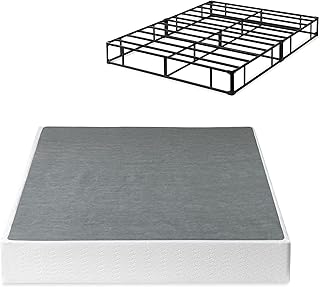 Zinus 9 Inch Queen Metal Smart Box Spring with Quick Assembly, Mattress Foundation, Strong Metal Frame, Easy Assembly Price In India