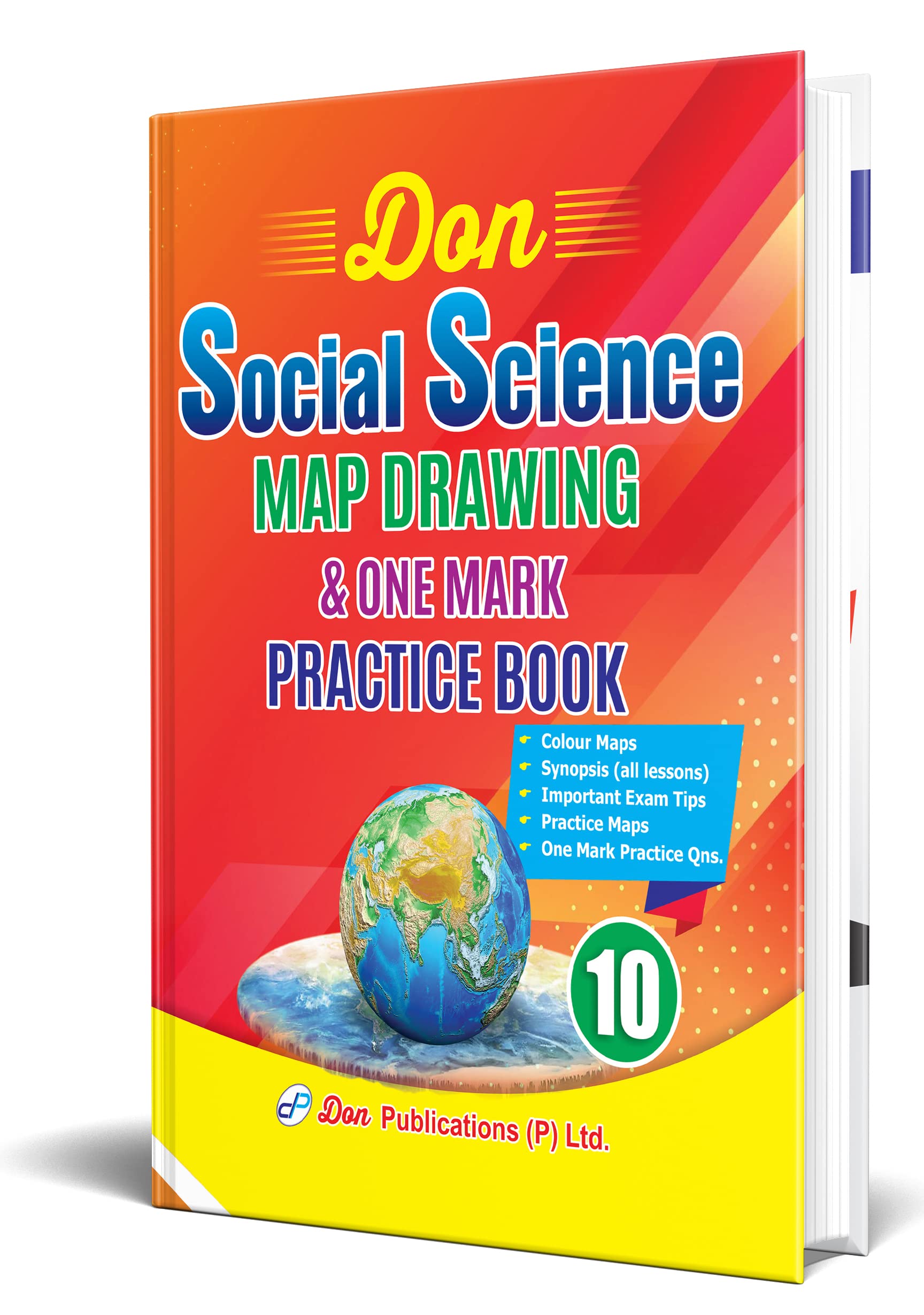 DON Map Drawing Book - 10th Std