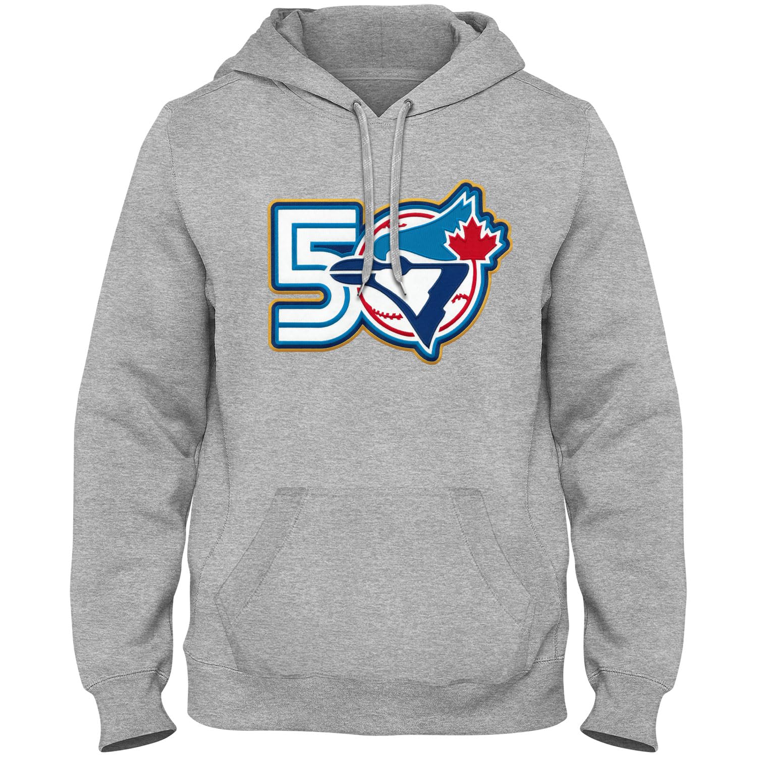 Bulletin Toronto Blue Jays MLB Express Twill 50th Anniversary Logo Hoodie - 5