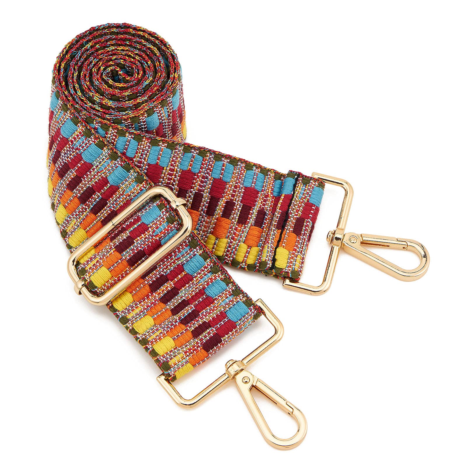 ZOOEASS Wide Shoulder Strap Adjustable Replacement Belt Crossbody Canvas Bag Handbag